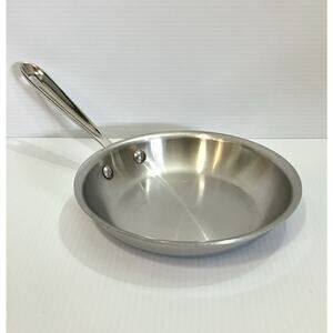 ALL CLAD 8.5 In Stainless Steel Sauté Fry Pan Skillet